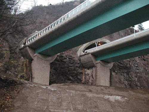 Coschützer Tunnel i.Z.d. BAB A 17
