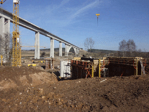 Neubau von 10 Brücken in der OU Langewiesen i.Z.d. B 88