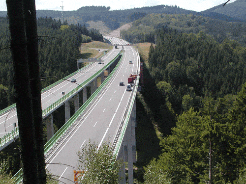 Schwarzbachtalbrücke i.Z.d. BAB A 71