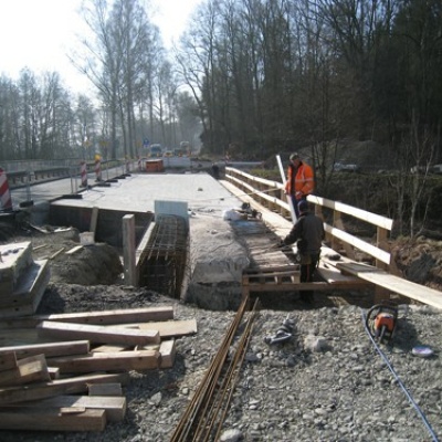 B 89 Ebenhards - komplexe Instandsetzung der Werra- und Mühlgrabenbrücke