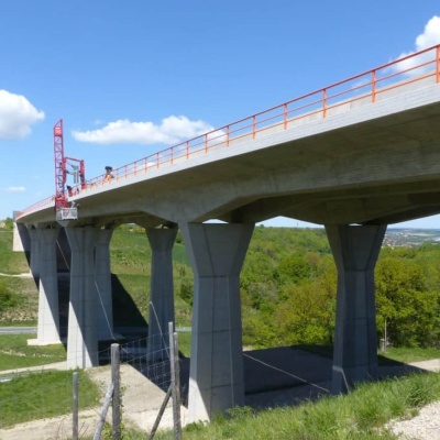Bräubachtalbrücke i. Z. d. BAB A 7