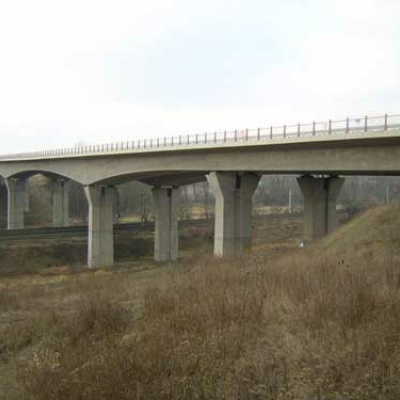 Talbrücke Apfelstädt i.Z.d. BAB A 71